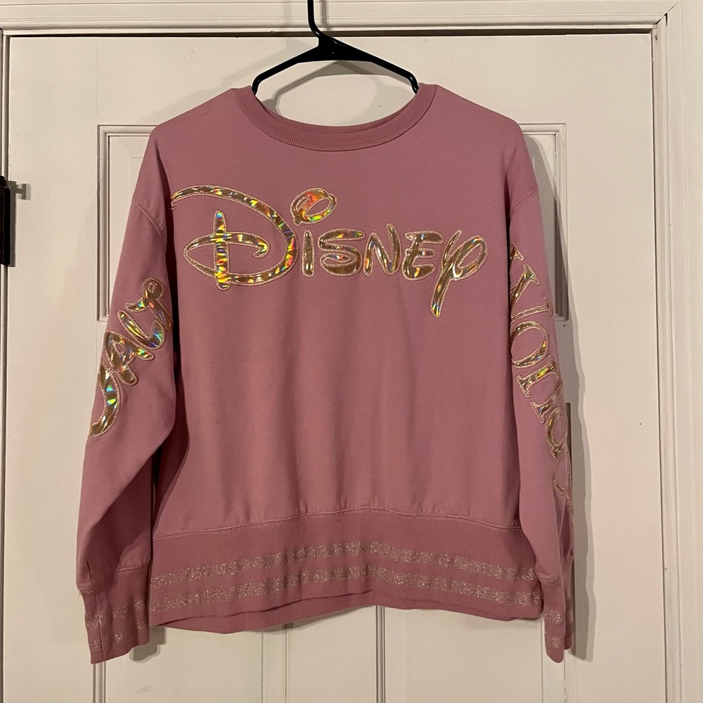 Walt Disney World 50th Anniversary Pink Earidescent Pullover